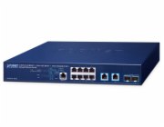 Planet MGS-6311-10T2X L3 switch, 8x2,5Gb, 2x10Gb, 2x10Gb SFP+