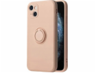 OEM pouzdro Silicon Ring pro iPhone 13 růžové