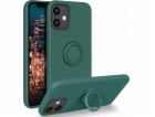 OEM pouzdro se silikonovým prstenem pro iPhone 11 zelené