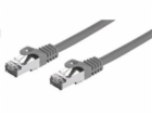 C-TECH kabel patchcord Cat7, S/FTP, šedý, 3m