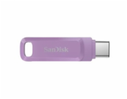 SanDisk Flash Disk 128GB Ultra Dual Drive Go, USB-C 3.2, Fialová