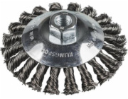 Klingspor K. KUŽELOVÝ KARTÁČ 115mm M14 BK600Z TWISTED WIRE