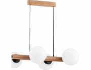 Alfac Alfa Aragon 63095 Visí lampa zavěšená lampa 4x40W E14 Wood/White