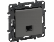 Legrand Niloe Step RJ45 zásuvka kat. 5e UTP ocel 863459