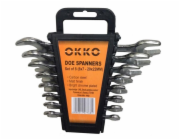 Sada plochých klíčů Okko, 6-22 mm, 8 ks.