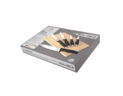 Sada nožů s prkénkem 6 ks Matte Black Collection BH-2964