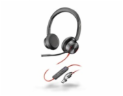 Poly Blackwire 8225 MS Teams náhlavní souprava, USB-C/A adaptér, stereo