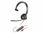 Poly Blackwire 3310 MS Teams náhlavní souprava, USB-C/A a...