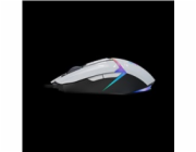 A4tech Bloody Myš W60 Max Activated, podsvícená herní myš, 12000 DPI, USB, Bílá