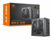 COUGAR PC zdroj GEX X2 1000W 80+ Gold, modulární (PCI-e 5.0 GPU 12+4 Pin)