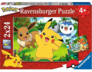 Kinderpuzzle Pikachu und seine Freunde