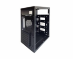 EUROCASE skříň ML N6-550B, Midi Tower, 2x USB 3.0, 2x audio, bez zdroje