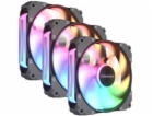 COUGAR ventilátor APOLAR 120 ARGB (3 pack) 120mm hydro dy...
