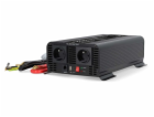 NEDIS měnič napětí/ čistá sinusoida/ 12 V DC/230 V AC 50 ...