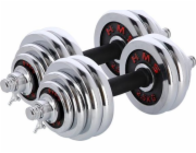 Popruhy na činky v kufru 2 v 1 SGP30 HMS 2x15 kg