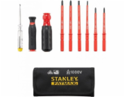 SADA VÍCEBITOVÝCH ŠROUBOVAČŮ Stanley VDE 10KS