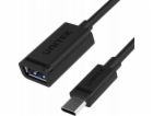 Kabelový adaptér Unitek (C476BK-1M) USB-C (M) - USB-A (F)...
