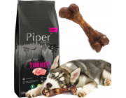 DOLINA NOTECI Piper Junior s krůtím masem - suché krmivo pro psy - 12 kg