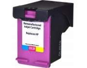 SUPERBULK inkoust pro HP 302XL F6U67AE reg SB-302XLC, 17 ml, barevný