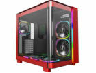 Montech KING 95 PRO Midi-Tower Tempered Glass ARGB - červené