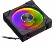 PHANTEKS D30 PWM D-RGB Regular Airflow ventilátor - 120mm černý