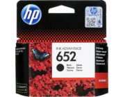 HP 652 Černá originální inkoustová kazeta Advantage