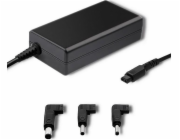 Specializovaný napájecí zdroj Qoltec pro Dell 65W | 3 zástrčky| + napájecí kabel