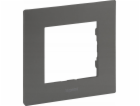 Legrand Niloe Step - jednoduchý rám 1x - barva oceli 863491