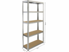 FIELDMANN FDR 1800 Kov. regál 180x90x40 FIELDMANN