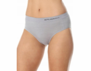 Brubeck HI10080 Dámské bokové kalhoty klasické COMFORT WOOL šedé M