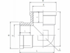 Perfexim Mosazné koleno WW 1/2 zesílené PHA-310 G1/2 WW P...