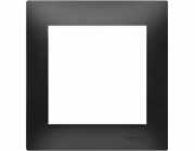 Kontakt-Simon  54 Premium 1-násobný PREMIUM rám pro sádrokartonové krabice IP20 / IP44 černá matná DRK1/49