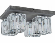Plafon stropní svítidlo Spot Light Gallant 4x60W E27 beton/transparent 2244436