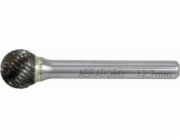 Abraboro ABRABORO fréza na kov Typ D, 6,0 x 50/5 - kulový TCT