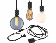 Závěsná lampa Paulmann Neordic Tilla závěsná lampa s vypínačem max. 20W E27 grafitově černá 230V
