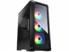 COUGAR PC skříň ARCHON 2 RGB Black Mid Tower TG Front Pan...