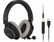 Behringer BH470U - studiová sluchátka s mikrofonem a připojením USB