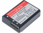 Baterie T6 power Canon LP-E10, 1050mAh, 7,8Wh, černá