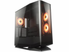 COUGAR PC skříň FV270 Black Mid tower tempered curved gla...