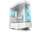 COUGAR PC skříň FV270 White Mid tower tempered curved gla...