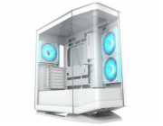 COUGAR PC skříň FV270 White Mid tower tempered curved glass perimeter quick detachable air filters up to 9 fans