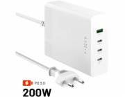 Fixed 3xUSB-C USB 200W FIXCG200-3C1A-WH