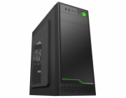 EUROCASE MidT ML N6-500B / bez zdroje / 2x USB 3.0  / černá