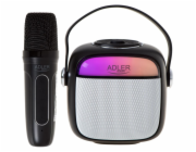 Adler AD 1199 černý karaoke reproduktor s mikrofonem - SD/USB/AUX/Bluetooth