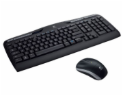 Logitech Wireless Combo MK330 klávesnice Obsahuje myš RF bezdrátový QWERTY US Mezinárodní Černá