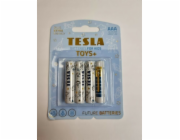 TESLA - baterie AAA TOYS BOY, 4ks, LR03