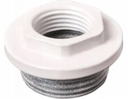 Hydrolandové teplo. Redukce 1x1/2 bílé pravice // g.kb.r.1p-1/2.