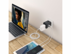 PA-TA01 Black univerzální cestovní síťový adaptér 2xUSB+1...