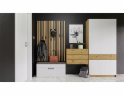 Topeshop PARMA SZAFKA BIEL organizér na boty Closed White