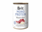 BRIT MONO PROTEIN Mokré krmivo pro psy Jehněčí s rýží 400 g